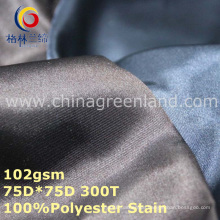 100%Polyester Stain Imitated Silk Fabric for Lining Curtain Garment (GLLML266)